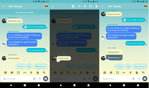 تطبيق Google Allo يحصل على ميزة الترجمة في التحديث الأخير