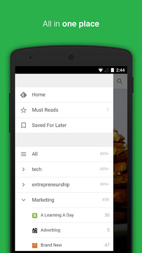 تطبيق Feedly لقراءة خلاصة المواقع بطريقة ذكية