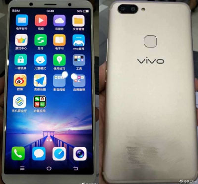 تسريب صور هاتف vivo X20 مع شاشة كاملة !