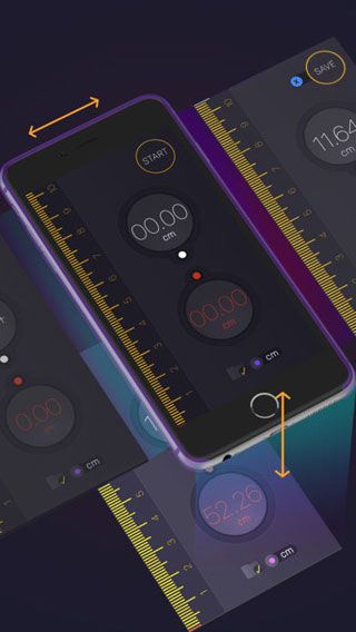 تطبيق Tape Measure PRO - قم بتحويل الأيفون إلى مسطرة وأداة قياس
