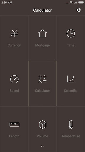 تطبيق  Mi Calculator للقيام بعمليات حسابية و أكثر