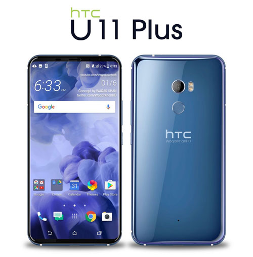 اتش تي سي تستعد للكشف عن هاتفها HTC U11 Plus قريبا