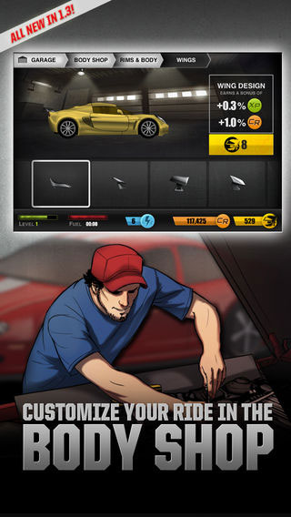 لعبة Drag Racer World لخوض تحديات السباق