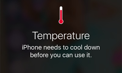 مشكلة ارتفاع حرارة الهاتف في iOS 11