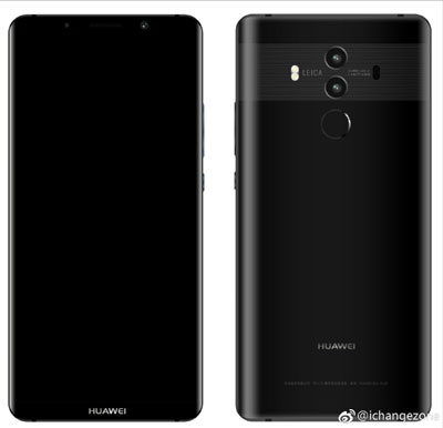 مزيد من الصور الواضحة لهاتف Huawei Mate 10 تعطينا تصور أفضل