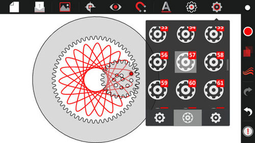 تطبيق Espiro لتصميم وإبداع رسومات spirograph بكل احترافية وسهولة