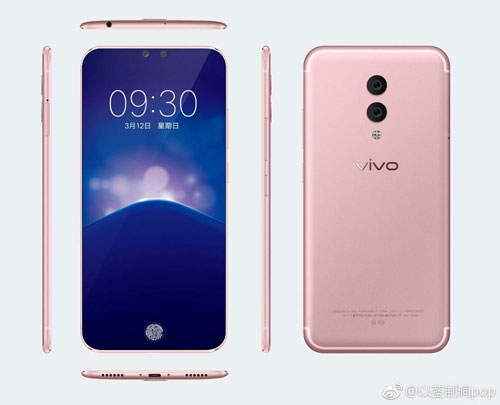 تسريب صور هاتف Vivo Xplay7 أول هاتف مع بصمة مدمجة في الشاشة