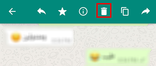 أندرويد : كيفية حذف رسالة واتس آب بعد إرسالها (1)