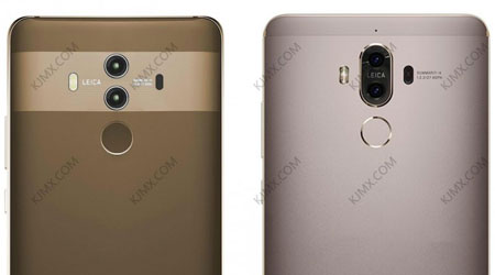 مقارنة تصميم هاتف Huawei Mate 10 مع Mate 9، ما رأيكم ؟