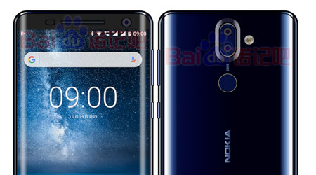 تسريب صورة Nokia 9 مع شاشة كبيرة منحنية الأطراف !