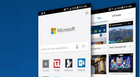 متصفح Microsoft Edge لأجهزة الأندرويد متوفر الآن على متجر جوجل بلاي!