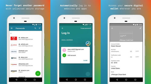 تطبيق Dashlane Free Password Manager لإداراة كلمات المرور