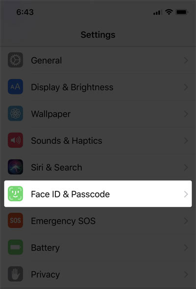 شرح كيفية شراء التطبيقات باستخدام Face ID