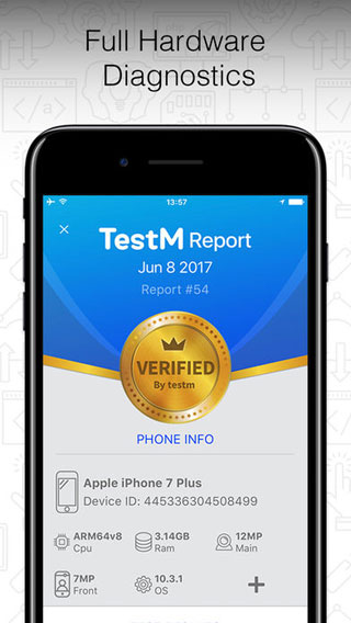 تطبيق TestM لمعرفة حالة الهواتف المستعملة قبل البيع أو الشراء !