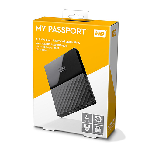 هارد ديسك خارجي Western Digital بسعة 4 تيرابايت USB 3.0