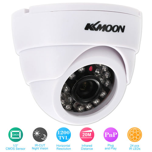 كاميرا المراقبة KKmoon HD 1200TVL