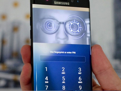 سامسونج تعمل على تطوير ميزة Iris للتعرف على بصمة العين