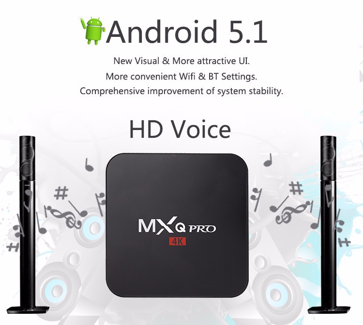 عرض على جهاز MXQ Pro 4K شغل نظام الأندرويد على التلفاز بمزايا كثيرة