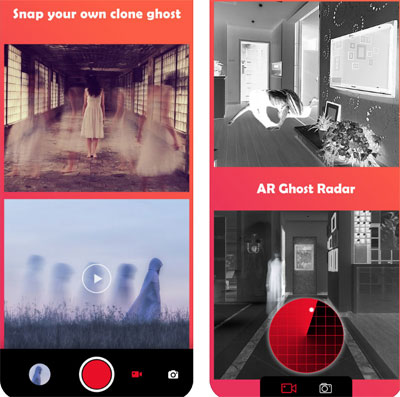 تطبيق Ghost Lens AR لمونتاج مقاطع فيديو مرعبة باحترافية