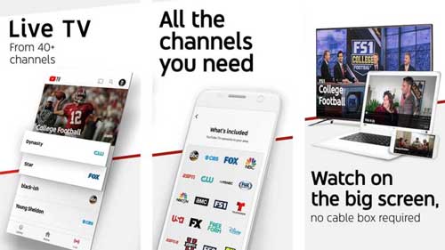 تطبيق YouTube TV لمشاهدة القنوات التلفزيونية