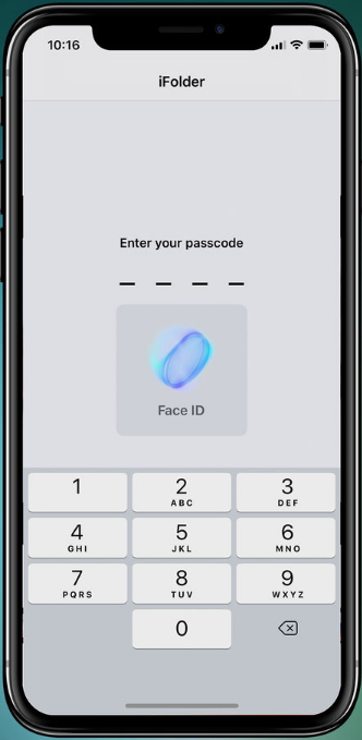 تطبيق iFolder للأيفون - مدير ملفات مع حماية بالبصمة ودعم الكثير من الصيغ