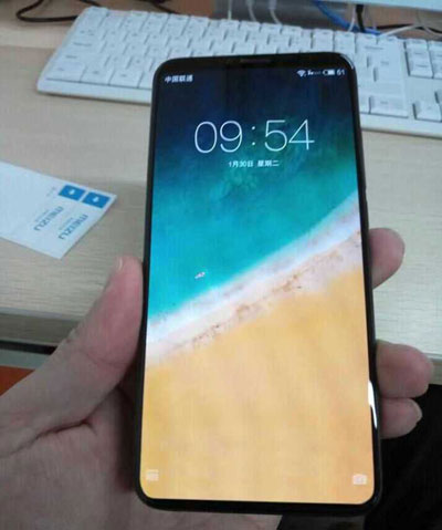 صورة حقيقة لهاتف Meizu 15 Plus مع شاشة كاملة