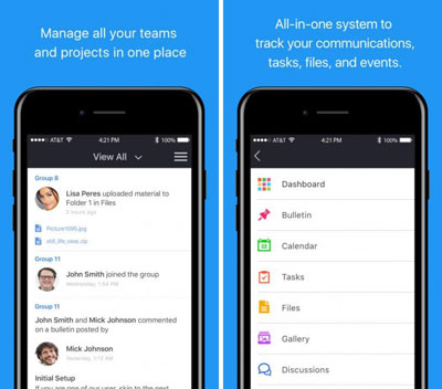 تطبيق Intraboom Teamwork & Projects لإدارة فريق عملك