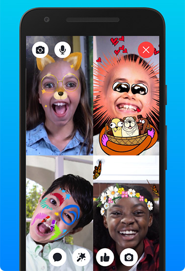 تطبيق Messenger Kids