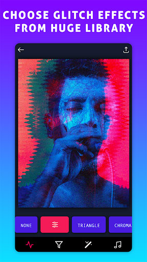 تطبيق Glitch VHS Art Camera لتغبيش الصور والفيديو باحترافية