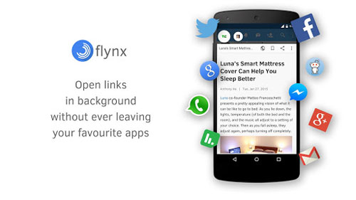 تطبيق Flynx متصفح ذكي بمزايا كثيرة رائعة 