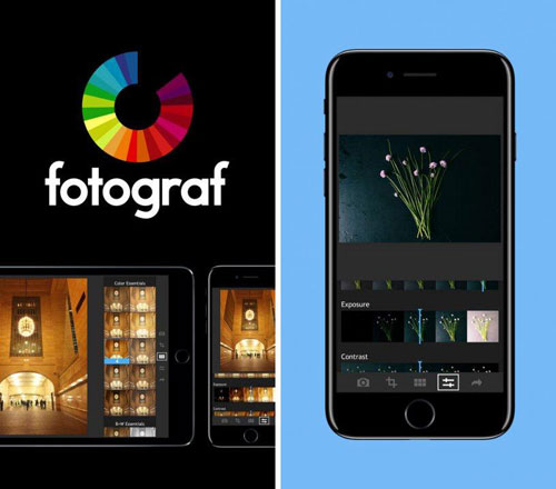 تطبيق Fotograf لتحرير صورك باحترافية
