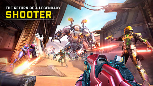 لعبة Shadowgun Legends معارك الخيال العلمي المميزة 