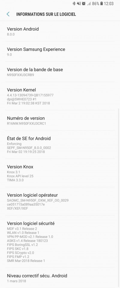 هاتف جالكسي نوت 8 يحصل على تحديث Android 8 Oreo