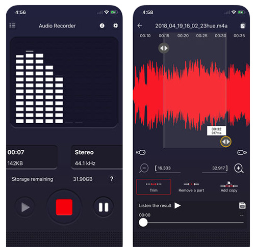 Voice recorder - لتسجيل الصوت و تعديله 