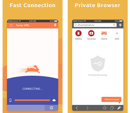 Turbo VPN Private Browser - متصفح إنترنت VPN