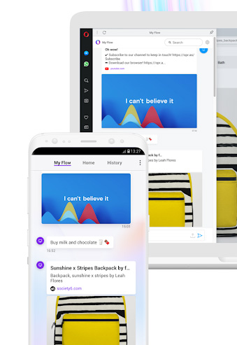 Opera Touch - متصفح جديد من أوبرا للاستخدام بيد واحدة!