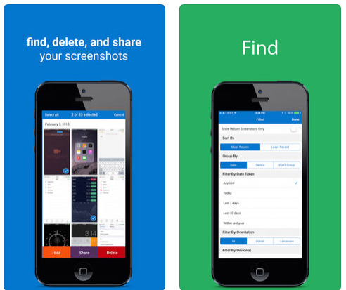 تطبيق Screenshots