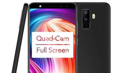 عرض خاص ولفترة محدودة الهاتف المميز LEAGOO M9 Quad-Cam بأربع كاميرات