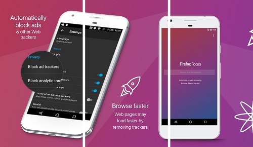 تطبيق Firefox Focus تصفح الانترنت بكل خصوصية 