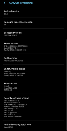 بدء وصول تحديث Android Oreo لهواتف جالكسي إس 7 و إس 7 إيدج !