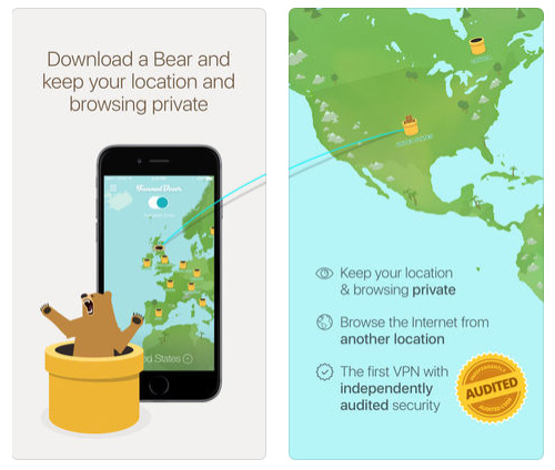 تطبيق TunnelBear VPN