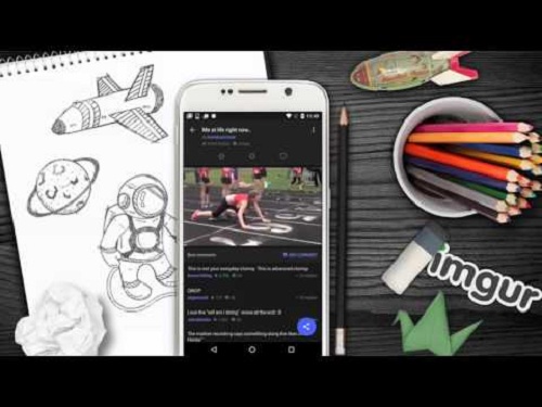 تطبيق Imgur and Giphy لتحميل الصور المتنوعة و صور GIF 