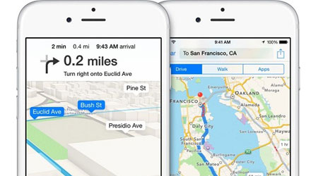 خمسة ميزات تتميز بها خرائط آبل عن خرائط جوجل!