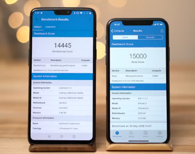 اختبارات الأداء: آيفون X ضد OnePlus 6 - أيهما أفضل ؟!