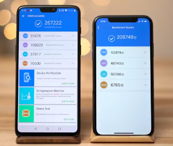 اختبارات الأداء: آيفون X ضد OnePlus 6 - أيهما أفضل ؟!
