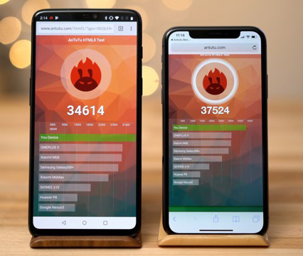 اختبارات الأداء: آيفون X ضد OnePlus 6 - أيهما أفضل ؟!