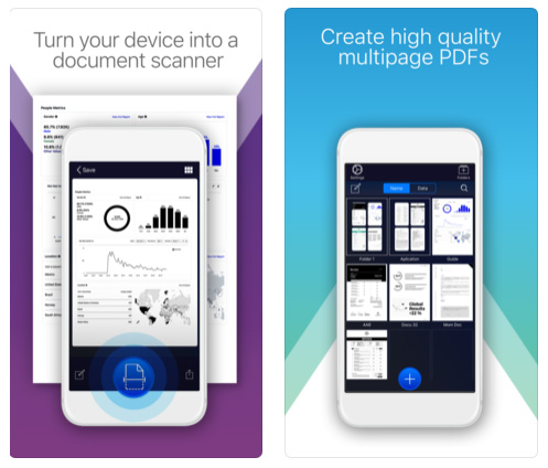 تطبيق Document Scanner Plus - لتصوير الوثائق و المستندات (آيفون / آيباد)