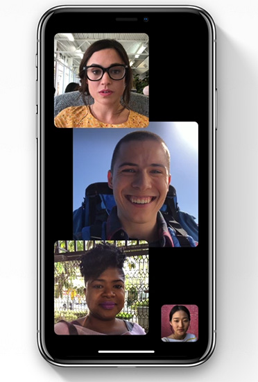 FaceTime : دعم المحادثات الجماعية!