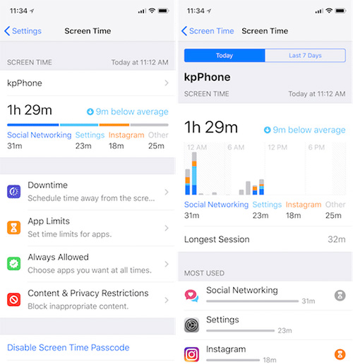 نظام iOS 12 - تعرف على ميزة Screen Time التي تحميك من إدمان الآيفون!