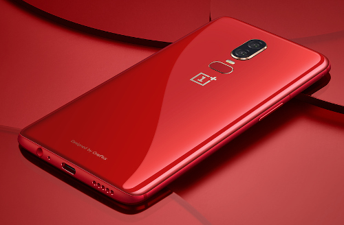 الكشف عن النسخة الحمراء من هاتف OnePlus 6 